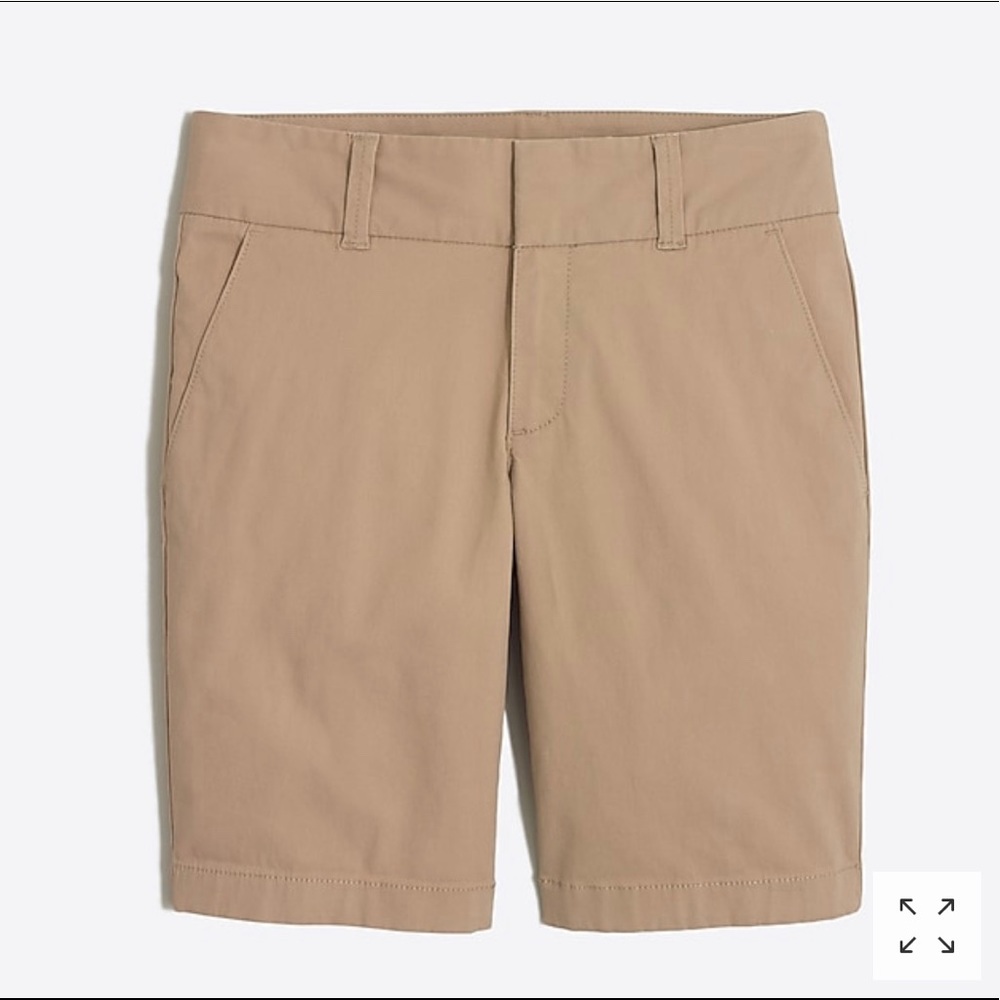 NWT J. Crew Frankie Bermuda Chino Shorts sz 2